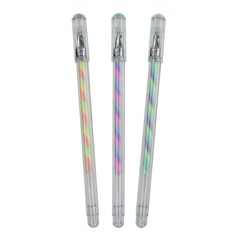 Set de 3 Stylos à Encre Gel Multicolore