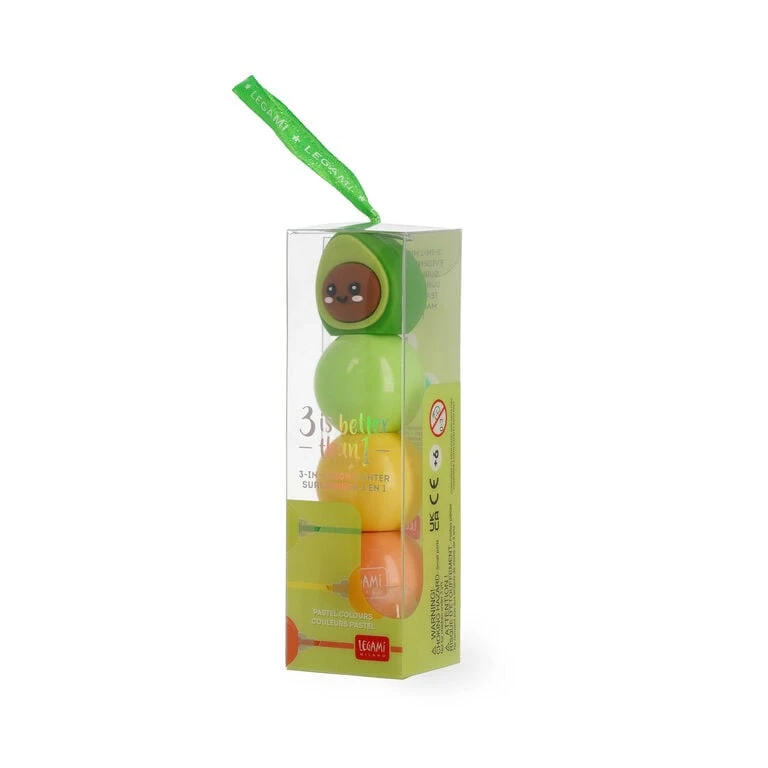 Surligneur 3 en 1 Avocado