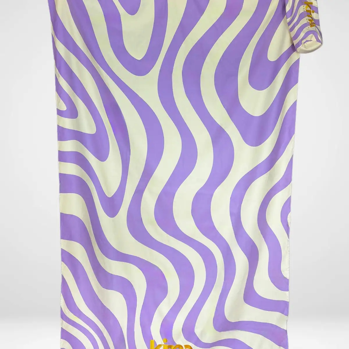 Serviette de plage XXL en microfibres - WAVY Lavande