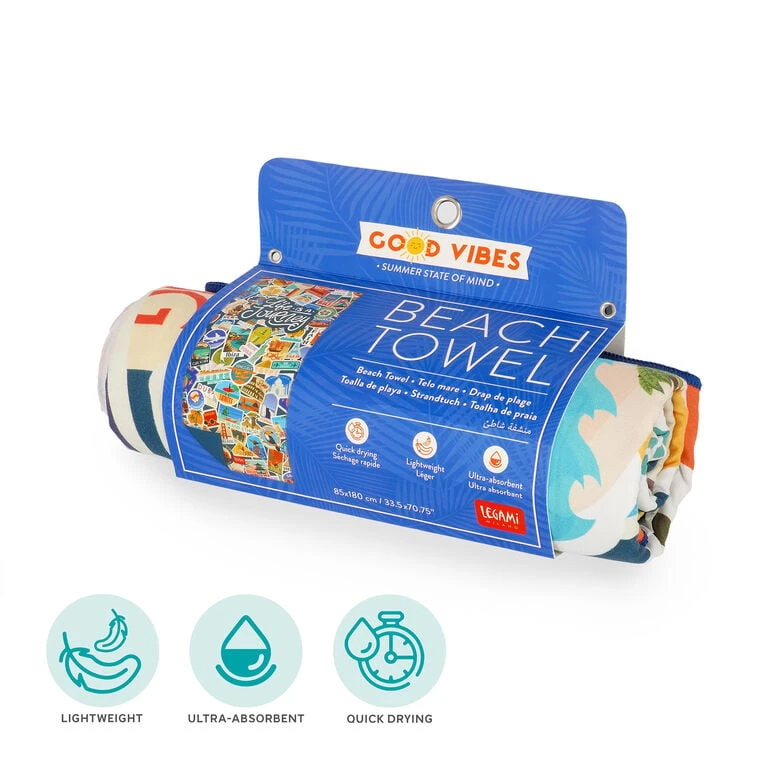 Drap de Plage Travel Stickers