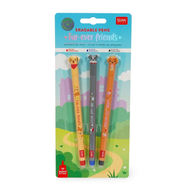 Set de 3 Stylos Effaçables - Erasable Pen