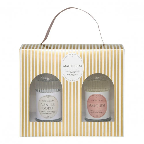 Mix & Match de parfums d'ambiance 100 ml Les Intemporelles - Marquise et Vanille Dorée