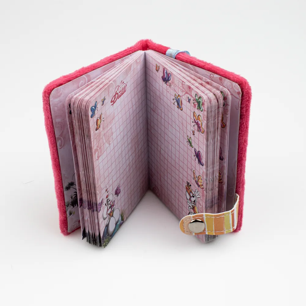 Cahier A7 Rose peluche Diddlina