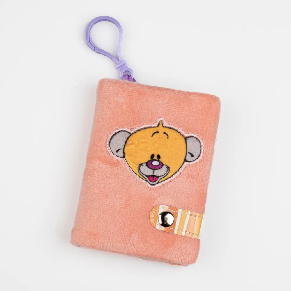 Cahier A7 Orange peluche Pimboli