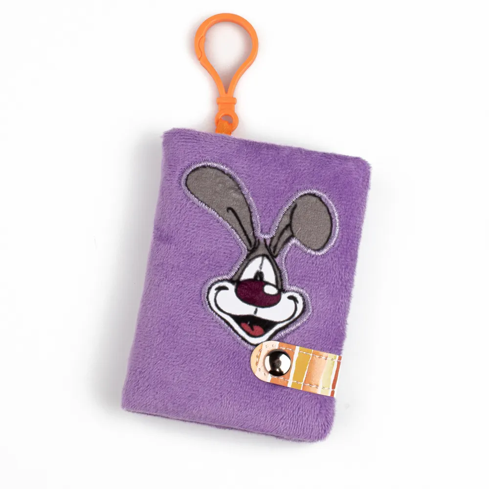 Cahier A7 Violet peluche Bibombl