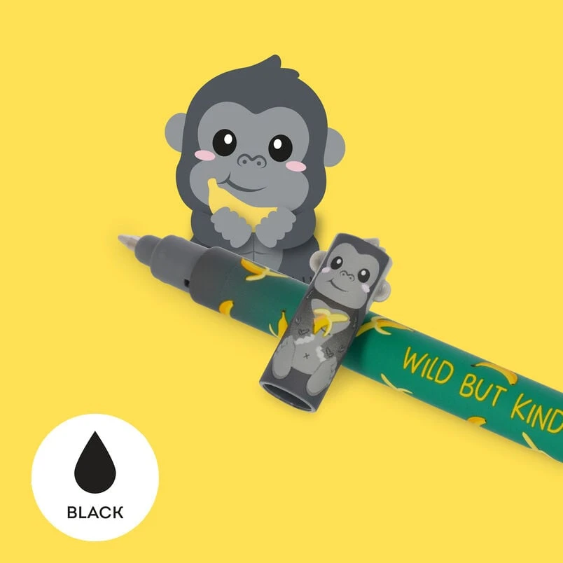 Stylo Effaçable Gorilla «Wild but Kind» - Erasable Pen