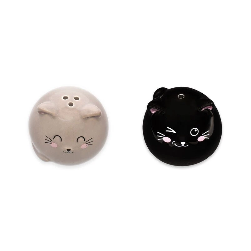 Ensemble Salière et Poivrière en Céramique Kitty