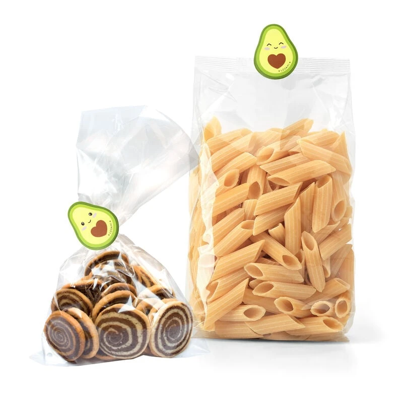 Set de 4 Clips de Fermeture pour Sachets - Avocado