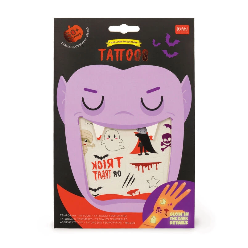 Tatouages Éphémères - Halloween