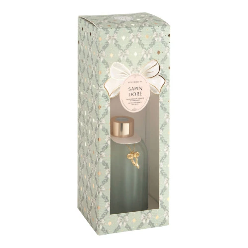 Diffuseur de parfum d'ambiance Rubans de Fête 200 ml - Sapin Doré