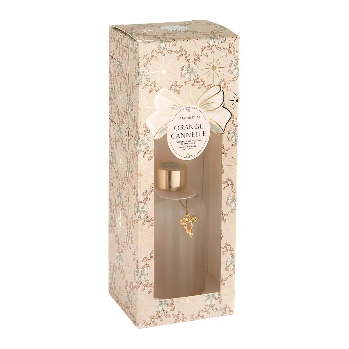Diffuseur de parfum d'ambiance Rubans de Fête 200 ml - Orange Cannelle