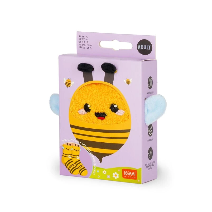 Chaussettes Antidérapantes Adulte Bee 35/42