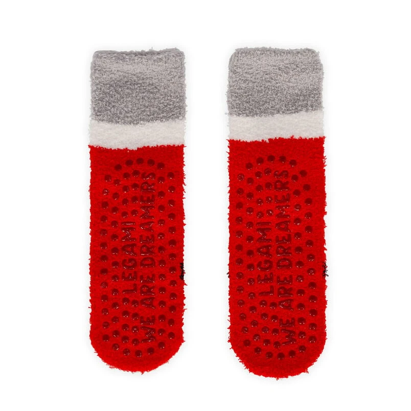 Chaussettes Antidérapantes de Noël Adulte Kitty Santa