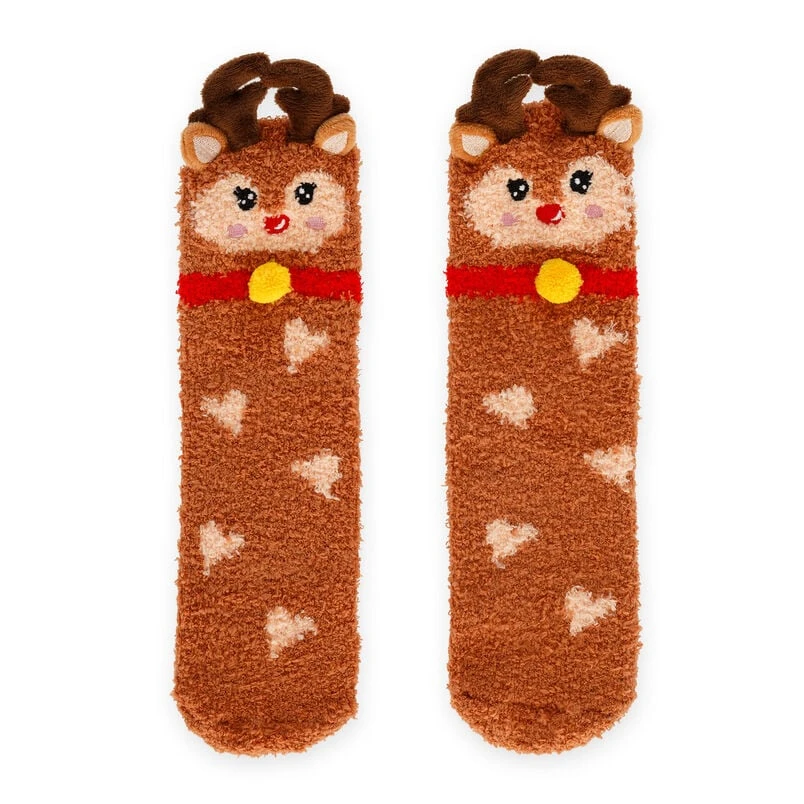 Chaussettes Antidérapantes Adulte Reindeer